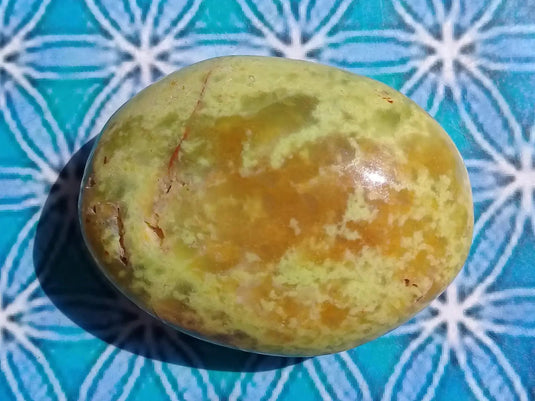 Galet Opale verte des Andes Grade A ++++ Galet Opale verte des Andes