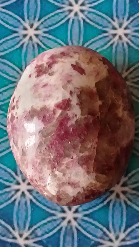 Galet Rubéllite Grade A ++++ Galet Rubéllite