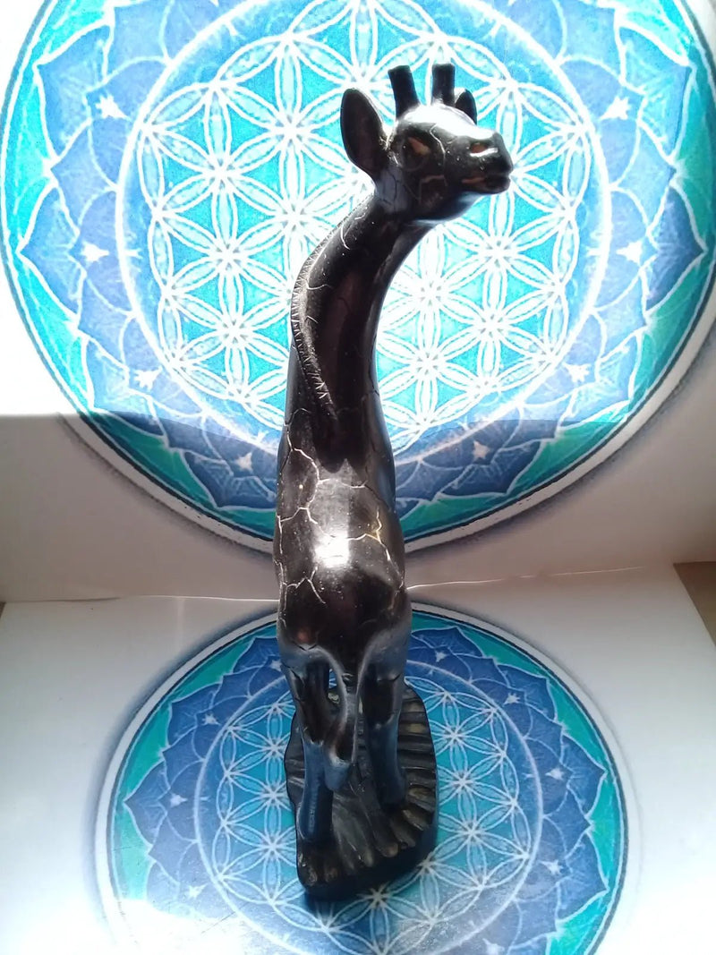 Chargez l'image dans la visionneuse de la galerie, Girafe en bois Girafe en bois
