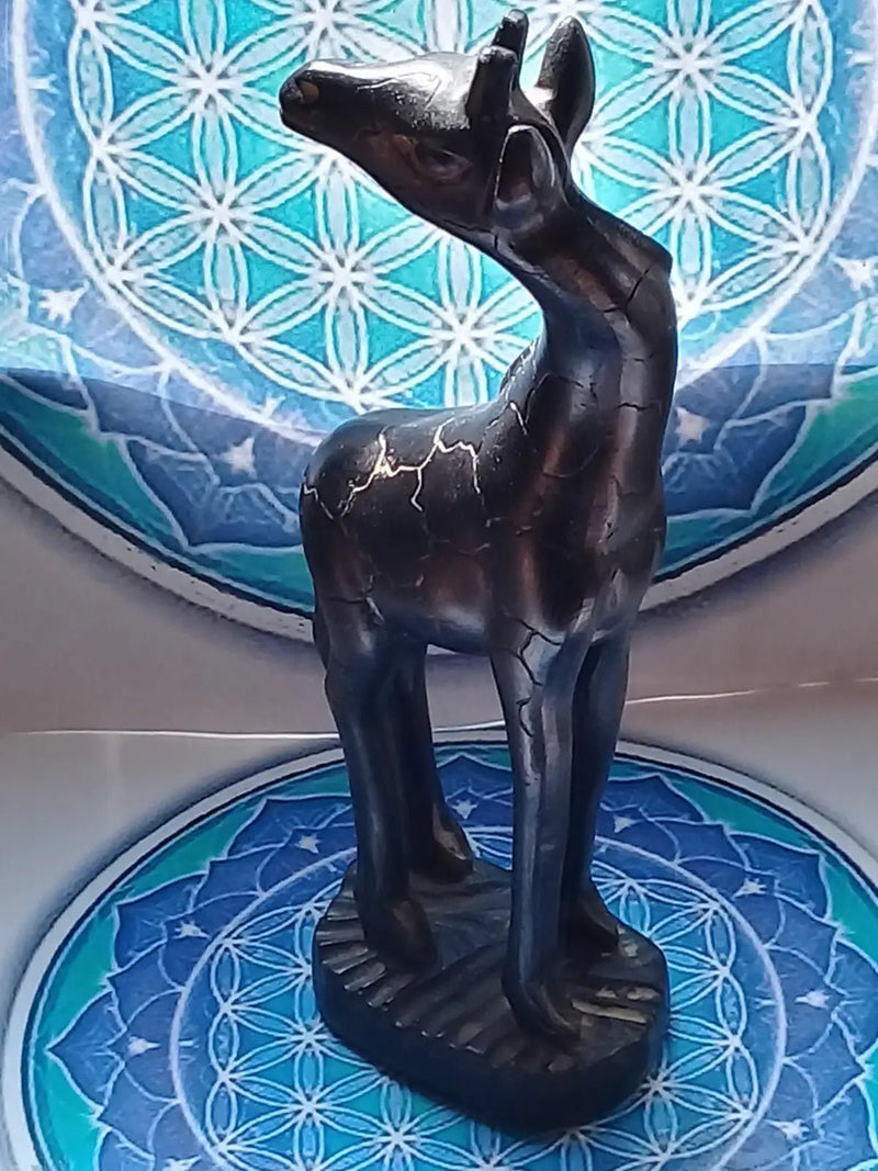 Chargez l'image dans la visionneuse de la galerie, Girafe en bois Girafe en bois
