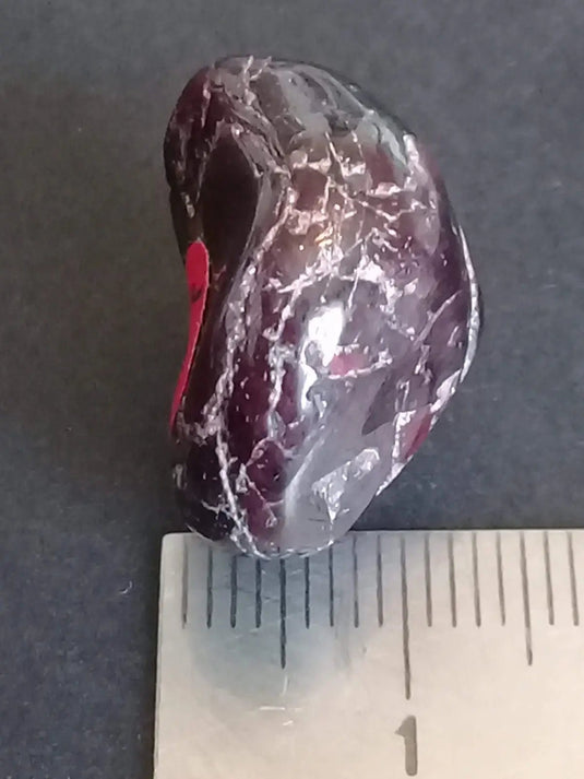 Grenat Pyrope Almandin du Brésil pierre roulée Grade A++++ Grenat Pyrope-Almandin du Brésil pierre roulée