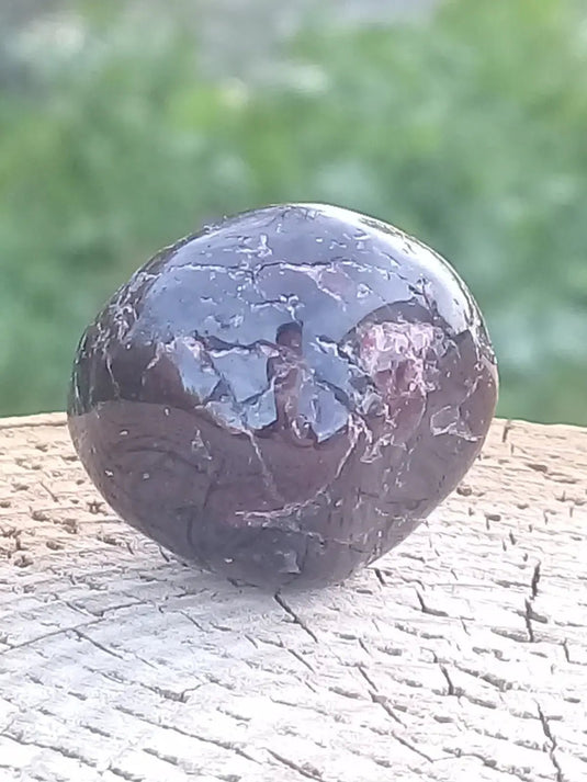 Grenat Pyrope Almandin du Brésil pierre roulée Grade A++++ Grenat Pyrope-Almandin du Brésil pierre roulée