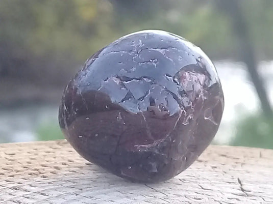 Grenat Pyrope Almandin du Brésil pierre roulée Grade A++++ Grenat Pyrope-Almandin du Brésil pierre roulée