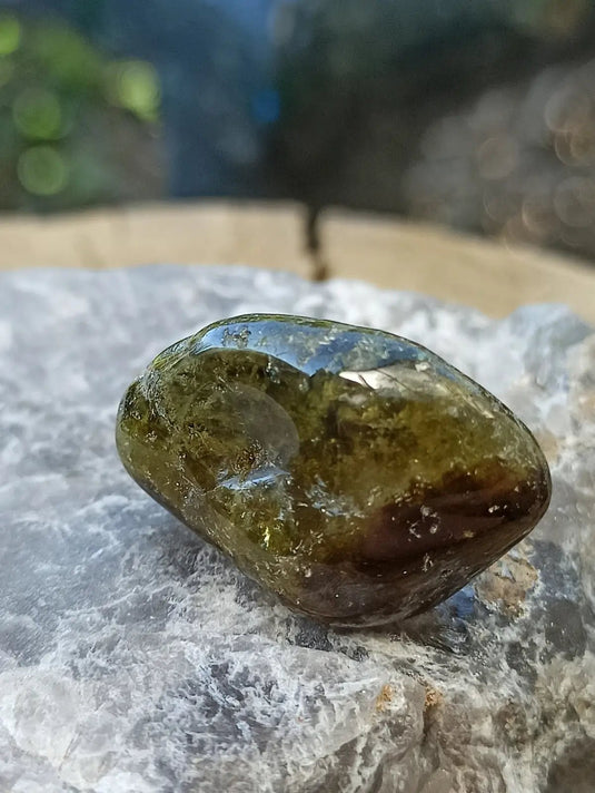 Grenat vert Tsavorite de Tanzanie pierre roulée Grade A++++ Grenat vert Tsavorite