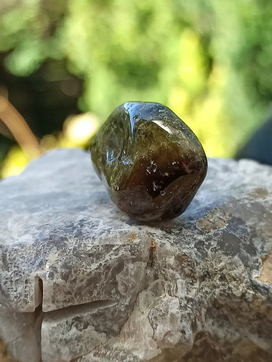 Grenat vert Tsavorite de Tanzanie pierre roulée Grade A++++ Grenat vert Tsavorite