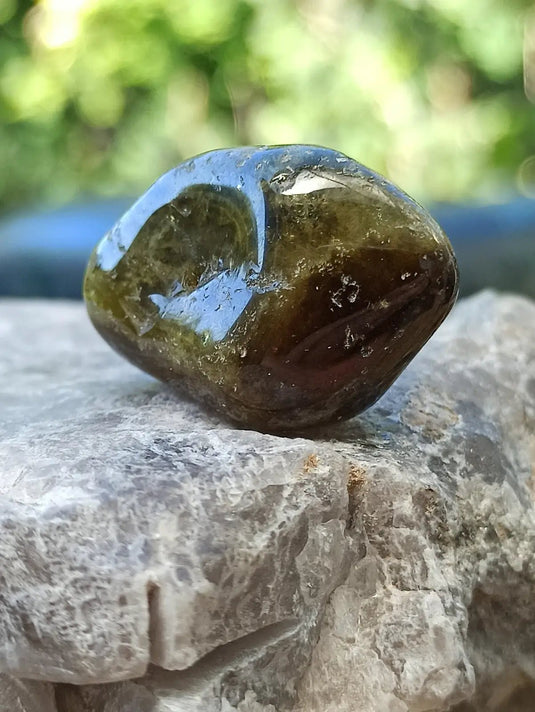 Grenat vert Tsavorite de Tanzanie pierre roulée Grade A++++ Grenat vert Tsavorite