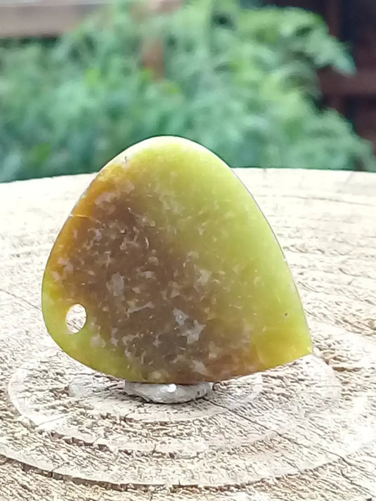 Healerite Serpentine Médiator guitare / Pendentif Grade A++++ Médiator guitare / Pendentif Serpentine