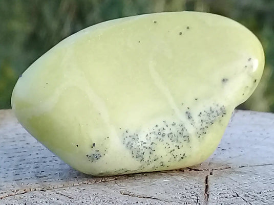 Healerite Serpentine pierre roulée Grade A+++ (Très rare) Healerite Serpentine pierre roulée