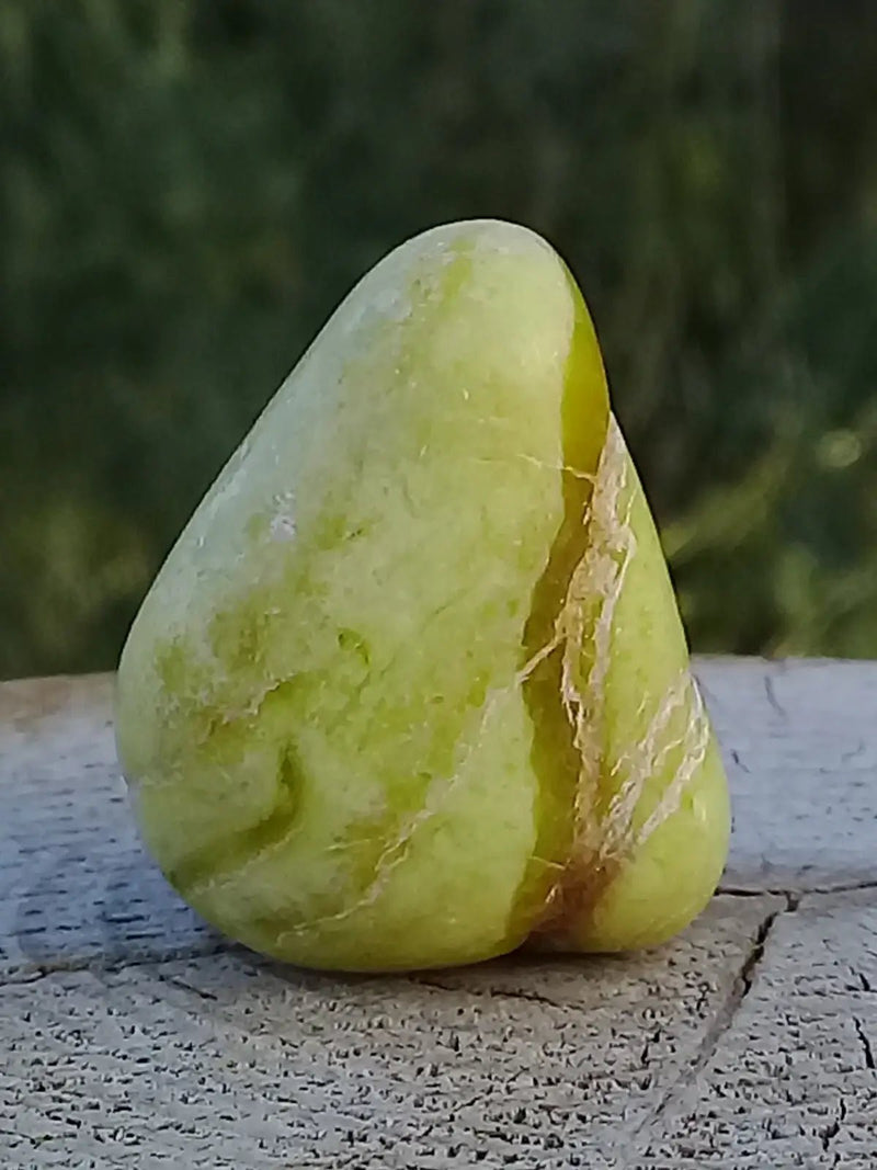 Load image into Gallery viewer, Healerite Serpentine pierre roulée Grade A+++ (Très rare) Healerite Serpentine pierre roulée
