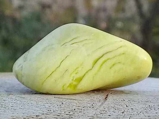 Healerite Serpentine pierre roulée Grade A+++ (Très rare) Healerite Serpentine pierre roulée