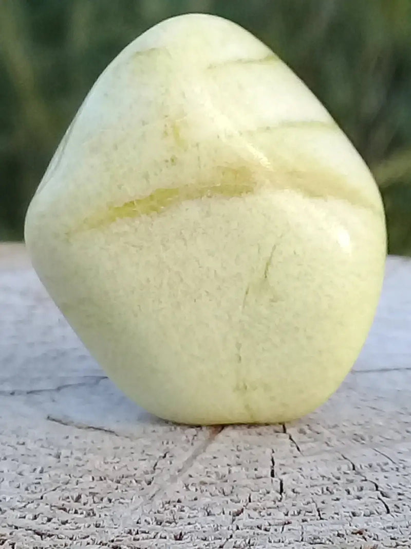 Load image into Gallery viewer, Healerite Serpentine pierre roulée Grade A+++ (très rare) Healerite Serpentine pierre roulée
