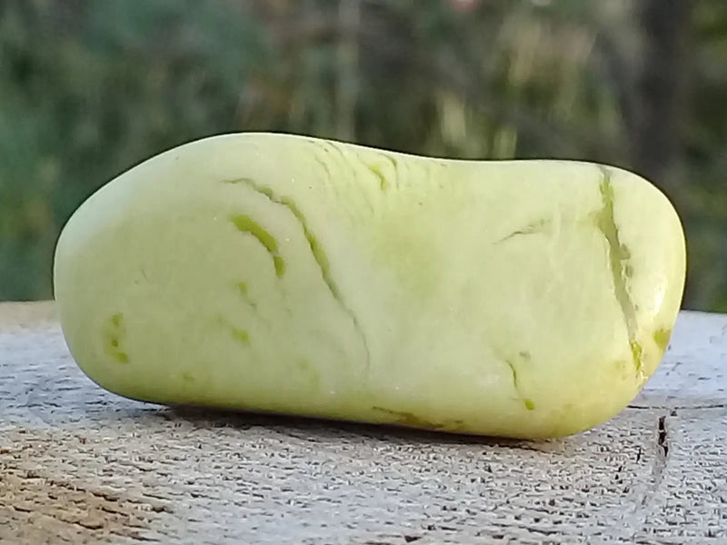 Load image into Gallery viewer, Healerite Serpentine pierre roulée Grade A+++ (Très rare) Healerite Serpentine pierre roulée
