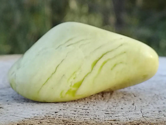 Healerite Serpentine pierre roulée Grade A+++ (Très rare) Healerite Serpentine pierre roulée