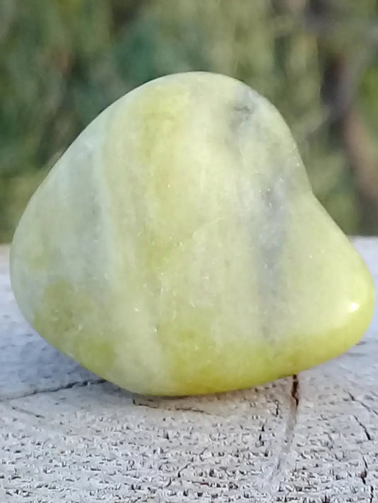 Healerite Serpentine pierre roulée Grade A+++ (Très rare) Healerite Serpentine pierre roulée