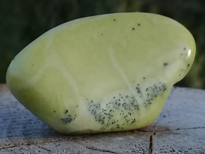 Healerite Serpentine pierre roulée Grade A+++ (Très rare) Healerite Serpentine pierre roulée