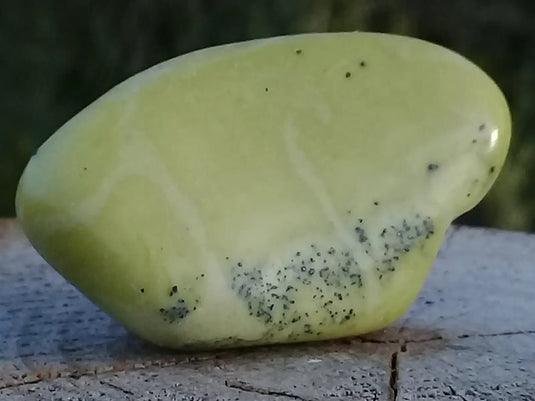 Healerite Serpentine pierre roulée Grade A+++ (Très rare) Healerite Serpentine pierre roulée