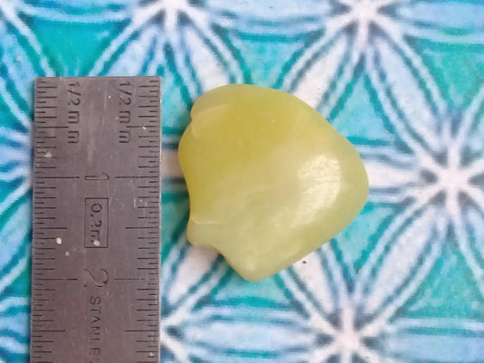 Healerite Serpentine pierre roulée Grade A ++++ (Très rare) Healerite Serpentine pierre roulée