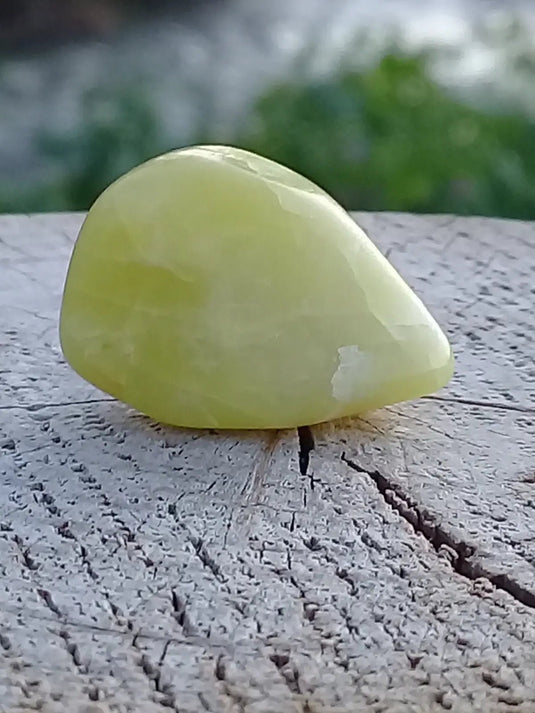 Healerite Serpentine pierre roulée Grade A ++++ (Très rare) Healerite Serpentine pierre roulée