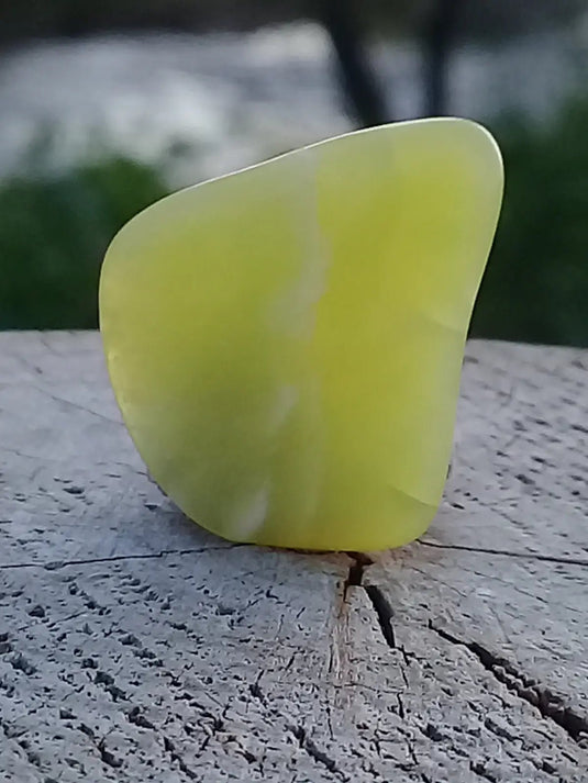 Healerite Serpentine pierre roulée Grade A ++++ (Très rare) Healerite Serpentine pierre roulée