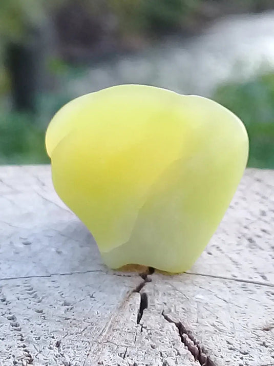 Healerite Serpentine pierre roulée Grade A ++++ (Très rare) Healerite Serpentine pierre roulée