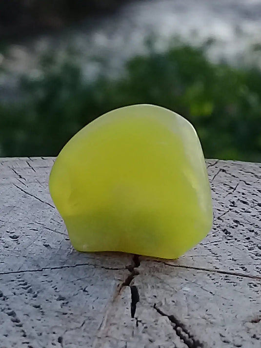 Healerite Serpentine pierre roulée Grade A ++++ (Très rare) Healerite Serpentine pierre roulée