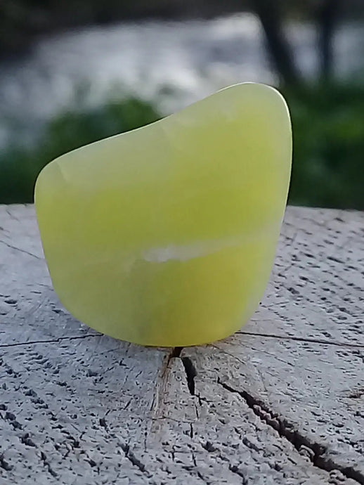 Healerite Serpentine pierre roulée Grade A ++++ (Très rare) Healerite Serpentine pierre roulée