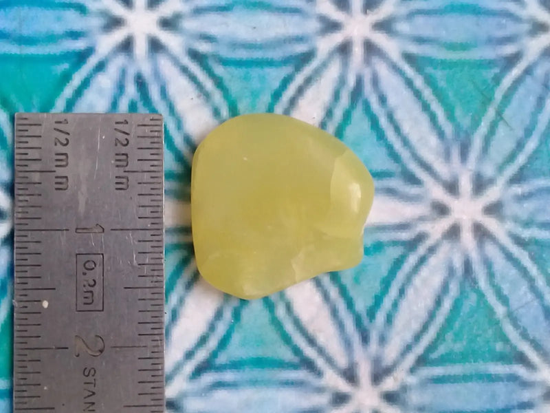 Load image into Gallery viewer, Healerite Serpentine pierre roulée Grade A ++++ (Très rare) Healerite Serpentine pierre roulée
