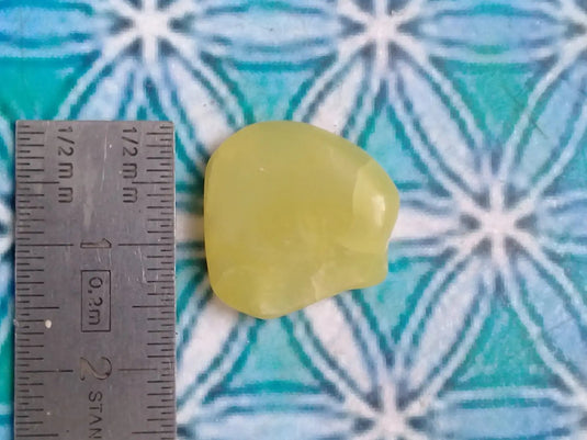 Healerite Serpentine pierre roulée Grade A ++++ (Très rare) Healerite Serpentine pierre roulée