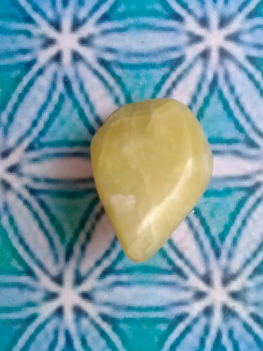 Healerite Serpentine pierre roulée Grade A ++++ (Très rare) Healerite Serpentine pierre roulée