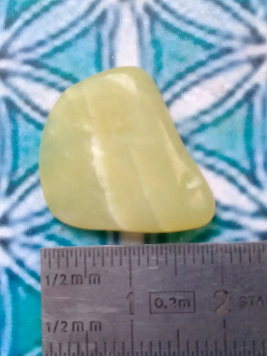 Healerite Serpentine pierre roulée Grade A ++++ (Très rare) Healerite Serpentine pierre roulée