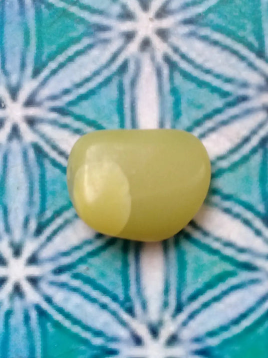 Healerite Serpentine pierre roulée Grade A ++++ (Très rare) Healerite Serpentine pierre roulée