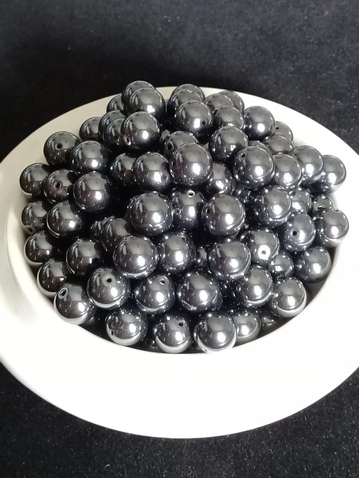 Hématite d’Australie perle Grade A++++ Prix perle à l’unité Diamètre 8mm Hématite d’Australie perles 8mm