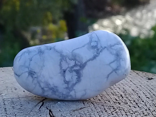 Howlite pierre roulée Grade A ++++ Howlite pierre roulée