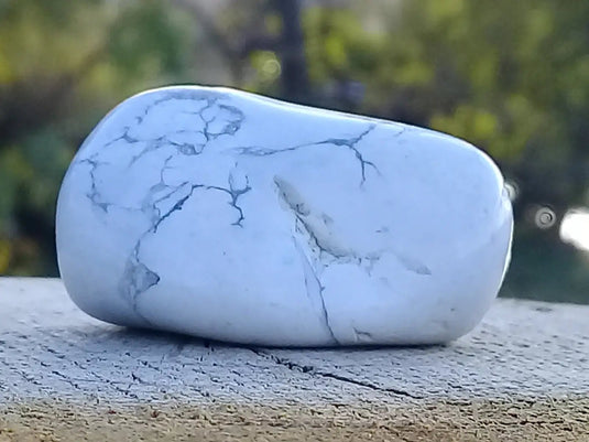 Howlite pierre roulée Grade A ++++ Howlite pierre roulée