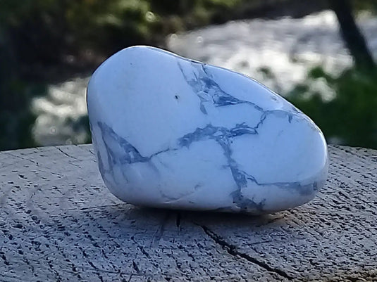 Howlite pierre roulée Grade A ++++
