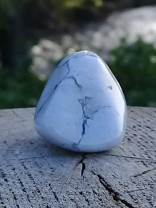 Howlite pierre roulée Grade A ++++ Howlite pierre roulée
