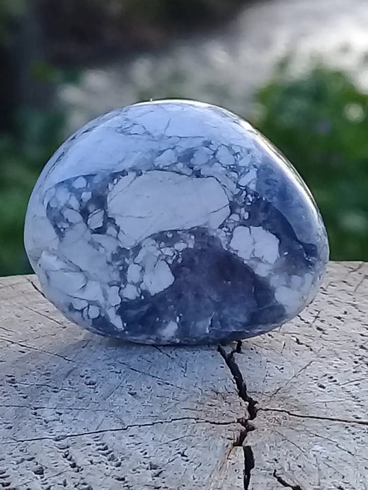 Howlite pierre roulée Grade A ++++ Howlite pierre roulée