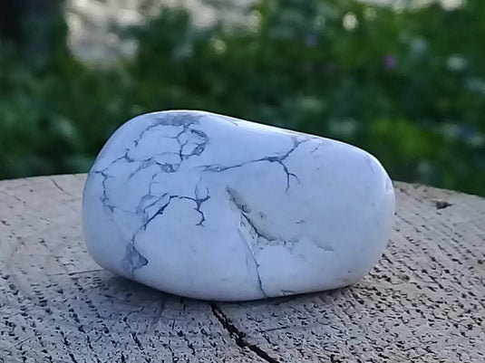 Howlite pierre roulée Grade A ++++ Howlite pierre roulée
