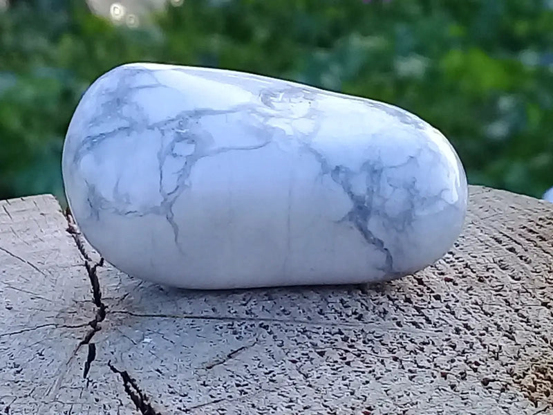 Load image into Gallery viewer, Howlite pierre roulée Grade A ++++ Howlite pierre roulée
