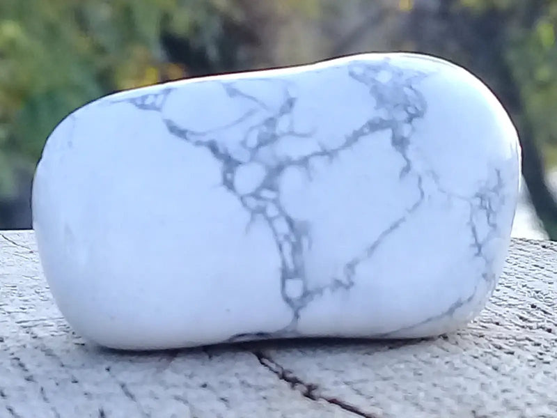 Load image into Gallery viewer, Howlite pierre roulée Grade A ++++ Howlite pierre roulée
