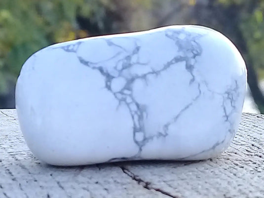 Howlite pierre roulée Grade A ++++ Howlite pierre roulée