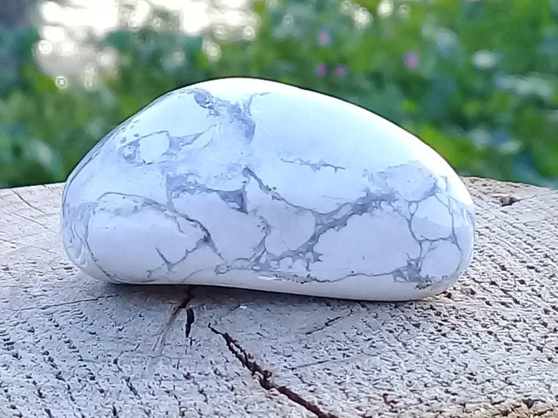 Load image into Gallery viewer, Howlite pierre roulée Grade A ++++ Howlite pierre roulée
