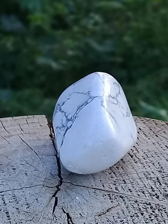 Howlite pierre roulée Grade A ++++ Howlite pierre roulée