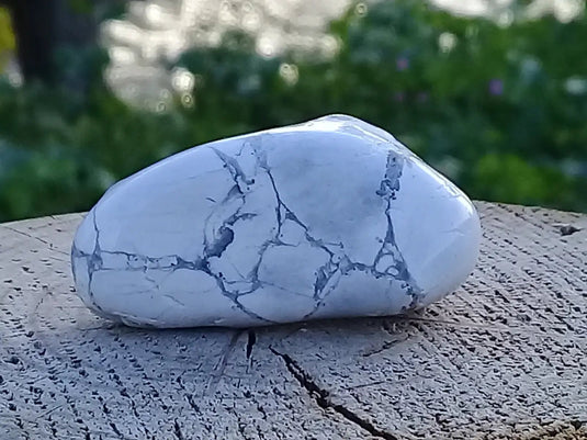 Howlite pierre roulée Grade A ++++ Howlite pierre roulée