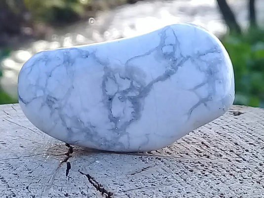 Howlite pierre roulée Grade A ++++ Howlite pierre roulée