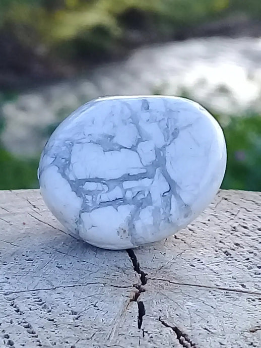 Howlite pierre roulée Grade A ++++ Howlite pierre roulée