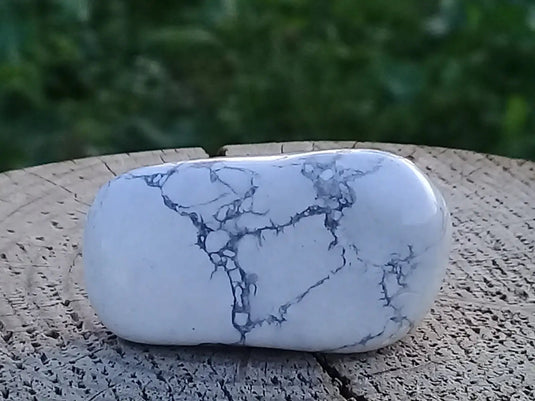 Howlite pierre roulée Grade A ++++ Howlite pierre roulée