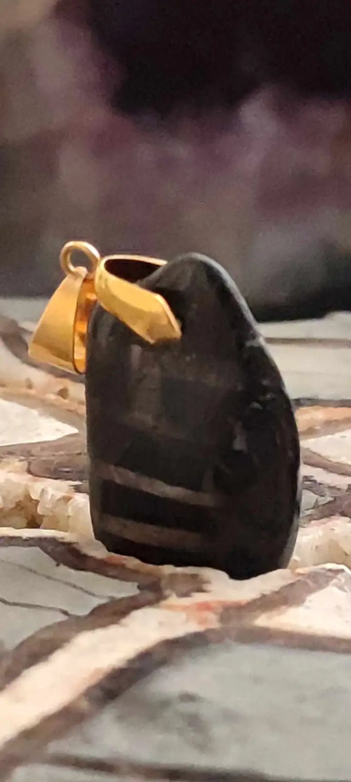 Load image into Gallery viewer, Hyperstène du Brésil pendentif Grade A++++ Hypersthène pendentif
