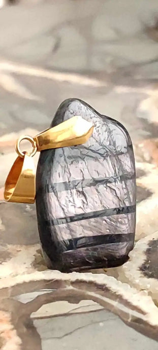 Hyperstène du Brésil pendentif Grade A++++ Hypersthène pendentif