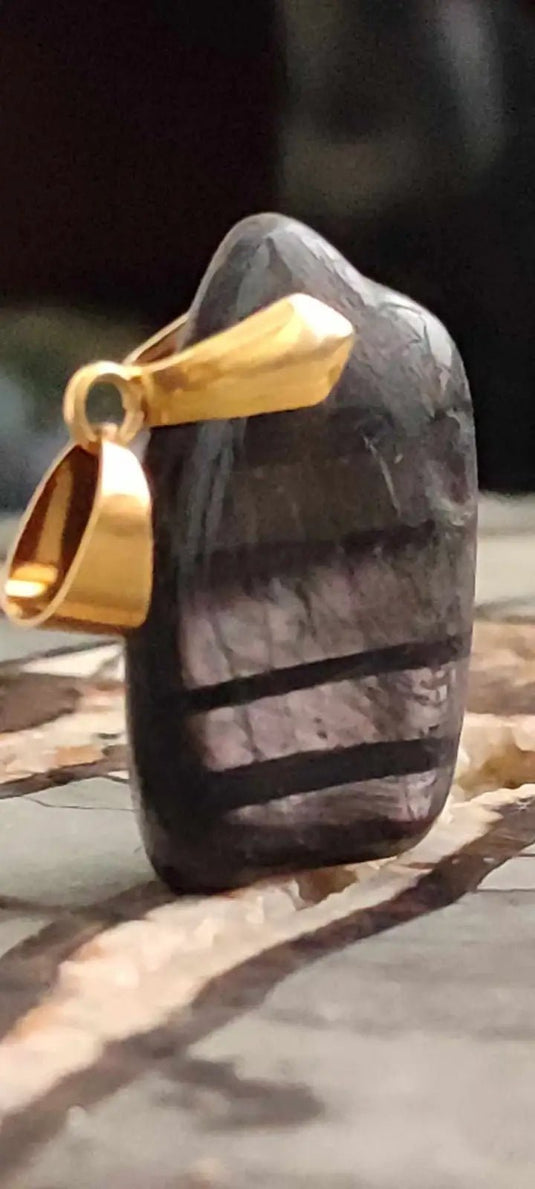 Hyperstène du Brésil pendentif Grade A++++ Hypersthène pendentif